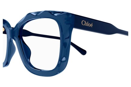 Ochelari Chloe CH0229O 004 Pătrați Albaștri