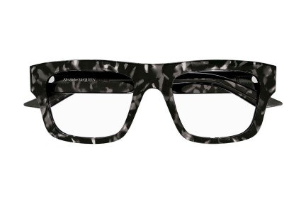 Ochelari Alexander McQueen AM0452O 002 Dreptunghiulari Havana