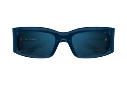 Ochelari de soare Balenciaga BB0328S 004 Pătrați Albaștri