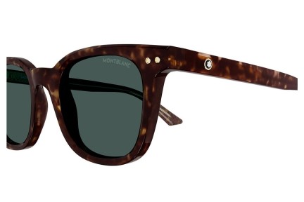 Ochelari de soare Mont Blanc MB0320S 002 Ovali Havana