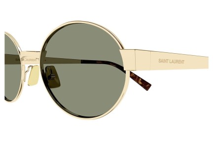 Ochelari de soare Saint Laurent SL692 003 Rotunzi Aurii