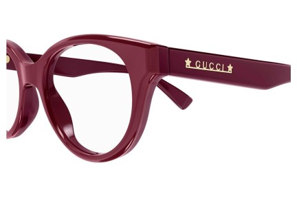 Ochelari Gucci GG1590O 006 Rotunzi Roșii