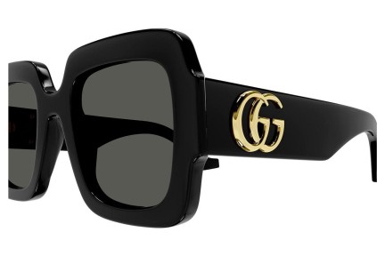 Ochelari de soare Gucci GG1547S 001 Dreptunghiulari Negri