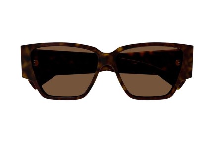 Ochelari de soare Bottega Veneta BV1285S 002 Dreptunghiulari Havana