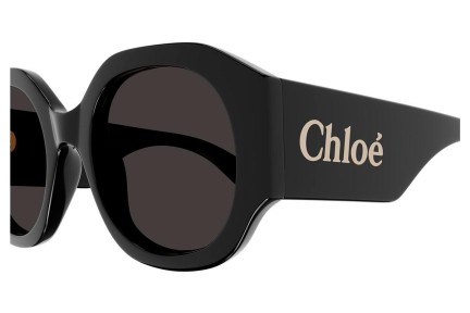 Ochelari de soare Chloe CH0234S 001 Rotunzi Negri