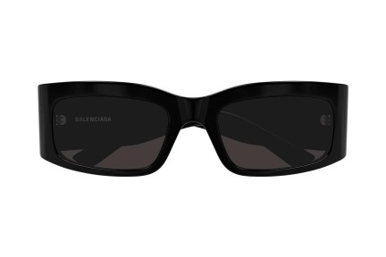 Ochelari de soare Balenciaga BB0328S 001 Pătrați Negri