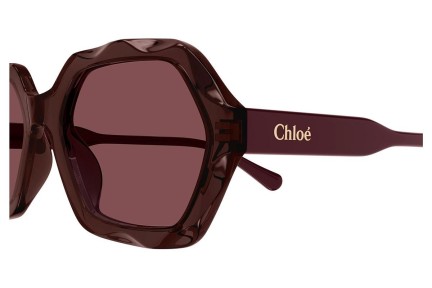 Ochelari de soare Chloe CH0227S 002 Pătrați Violeți