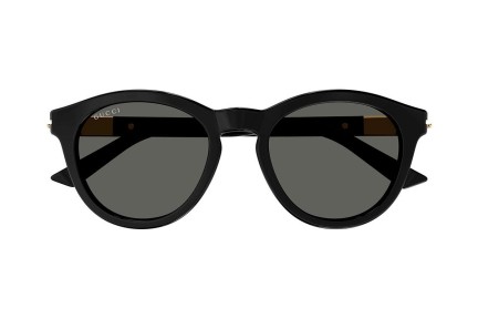 Ochelari de soare Gucci GG1501S 001 Rotunzi Negri