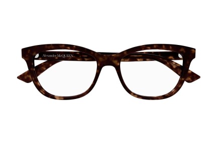 Ochelari Alexander McQueen AM0461O 002 Cat Eye Havana