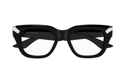 Ochelari Alexander McQueen AM0443O 001 Dreptunghiulari Negri