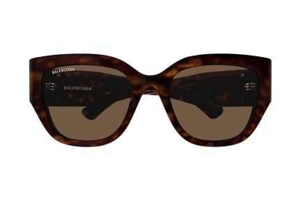 Ochelari de soare Balenciaga BB0323SK 003 Dreptunghiulari Havana