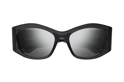 Ochelari de soare Balenciaga BB0329S 003 Dreptunghiulari Gri