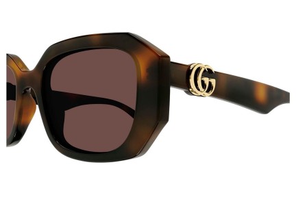 Ochelari de soare Gucci GG1535S 002 Dreptunghiulari Havana