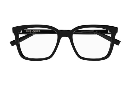 Ochelari Saint Laurent SL672 001 Pătrați Negri