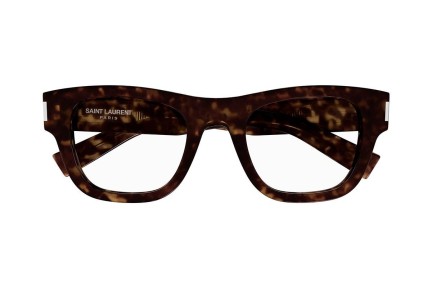 Ochelari Saint Laurent SL698 002 Dreptunghiulari Havana