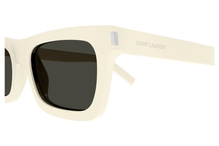 Ochelari de soare Saint Laurent SL461BETTY 020 Dreptunghiulari Bej