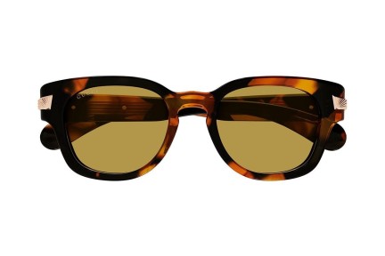 Ochelari de soare Gucci GG1518S 003 Rotunzi Havana