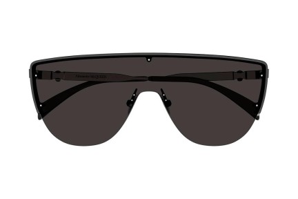 Ochelari de soare Alexander McQueen AM0457S 001 Lentilă unică | Shield Gri