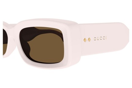 Ochelari de soare Gucci GG1528S 003 Pătrați Bej