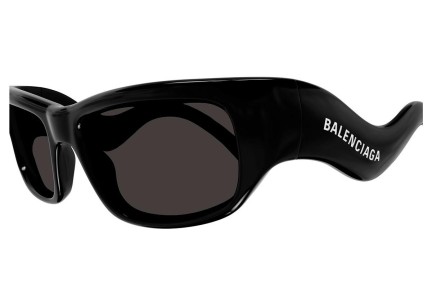 Ochelari de soare Balenciaga BB0320S 001 Dreptunghiulari Negri