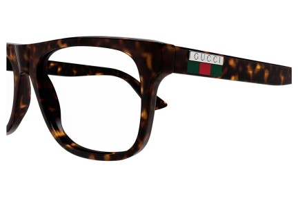 Ochelari Gucci GG1117O 006 Pătrați Havana