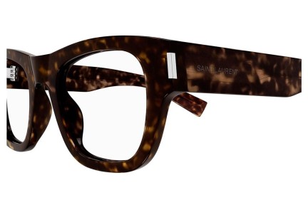 Ochelari Saint Laurent SL698 002 Dreptunghiulari Havana