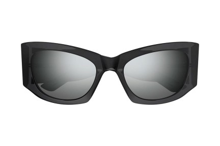 Ochelari de soare Balenciaga BB0327S 003 Pătrați Gri