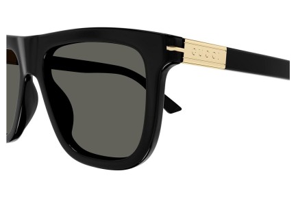 Ochelari de soare Gucci GG1502S 001 Pătrați Negri