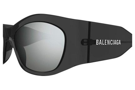 Ochelari de soare Balenciaga BB0329S 003 Dreptunghiulari Gri