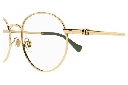 Ochelari Gucci GG1594O 002 Rotunzi Aurii