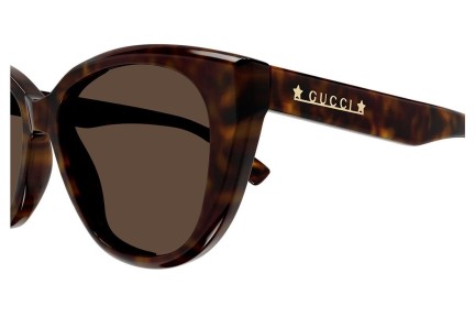 Ochelari de soare Gucci GG1588S 002 Cat Eye Havana