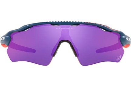 Ochelari de soare Oakley Radar EV Path OO9208 9208C3 Lentilă unică | Shield Albaștri