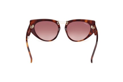 Ochelari de soare Max Mara MM0093 52F Cat Eye Havana