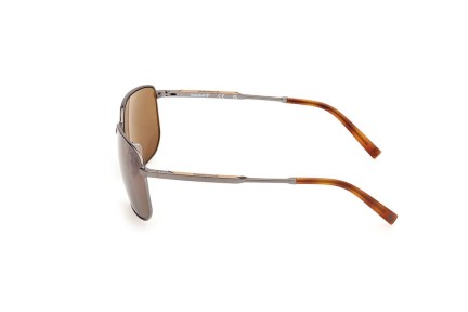 Ochelari de soare Timberland TB00010 06H Polarized Dreptunghiulari Gri