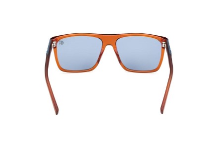 Ochelari de soare Timberland TB00005 47D Polarized Pătrați Maro