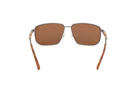 Ochelari de soare Timberland TB00010 06H Polarized Dreptunghiulari Gri