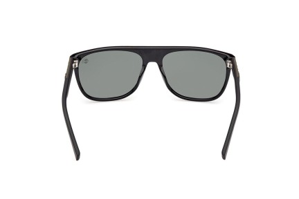 Ochelari de soare Timberland TB00004 01R Polarized Pătrați Negri