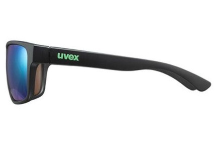 Ochelari de soare uvex lgl 36 colorvision Black Mat S3 Pătrați Negri