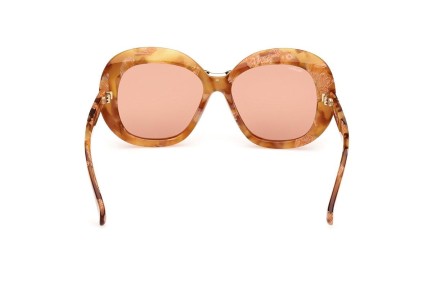 Ochelari de soare Max Mara MM0087 56E Rotunzi Havana