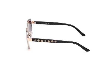 Ochelari de soare Guess GU00102 05B Pătrați Negri