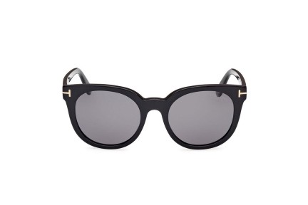 Ochelari de soare Tom Ford FT1109 01D Polarized Rotunzi Negri