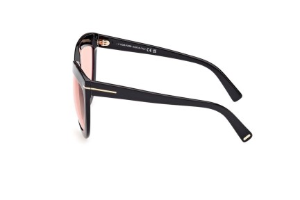 Ochelari de soare Tom Ford FT1112 01E Cat Eye Negri