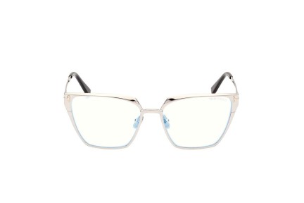 Ochelari Tom Ford FT5945-B 016 Pătrați Argintii