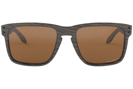 Ochelari de soare Oakley Holbrook XL Woodgrain Collection OO9417-06 PRIZM Polarized Pătrați Maro