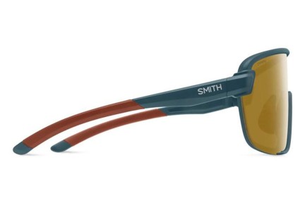 Ochelari de soare Smith BOBCAT FLL/AV Lentilă unică | Shield Albaștri