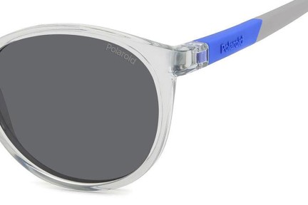 Ochelari de soare Polaroid Junior PLD8059/S KB7/M9 Polarized Rotunzi Gri