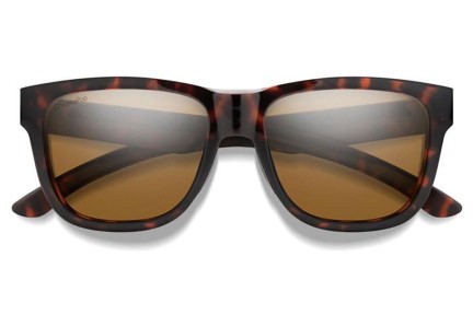 Ochelari de soare Smith LOWDOWNS2/S 086/L5 Polarized Dreptunghiulari Havana