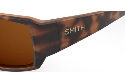 Ochelari de soare Smith GUIDECHOICES HGC/L5 Polarized Dreptunghiulari Havana