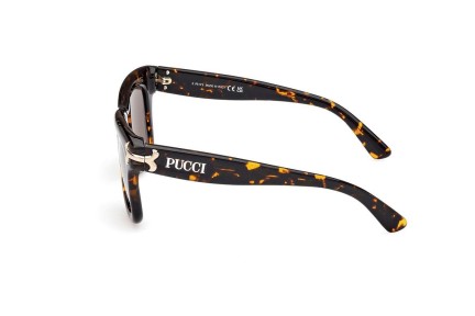 Ochelari de soare Emilio Pucci EP0222 52E Pătrați Havana