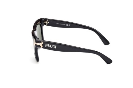 Ochelari de soare Emilio Pucci EP0222 01N Pătrați Negri